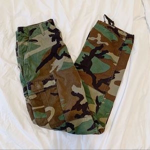 Urban Outfitters Vintage Baggy Camo Pants